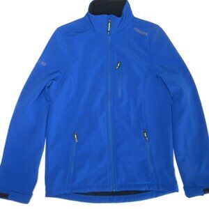 Tog24 All Terrain Wagner Mens Small Softshell Jacket Blue